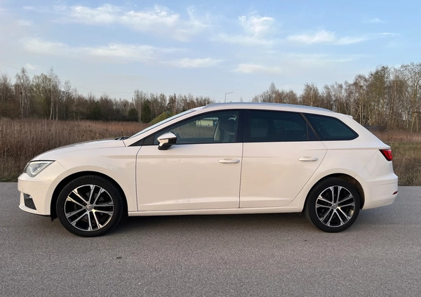 Seat Leon cena 56500 przebieg: 178000, rok produkcji 2017 z Miłakowo małe 497